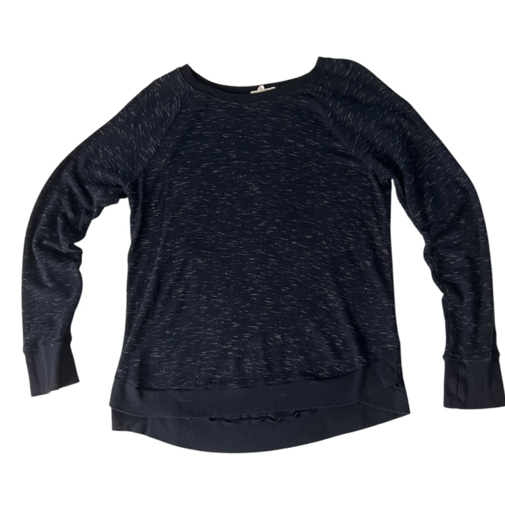 Threads 4 Thought Navy Blue/White Women’s Lightweight Sweatshirt - M
